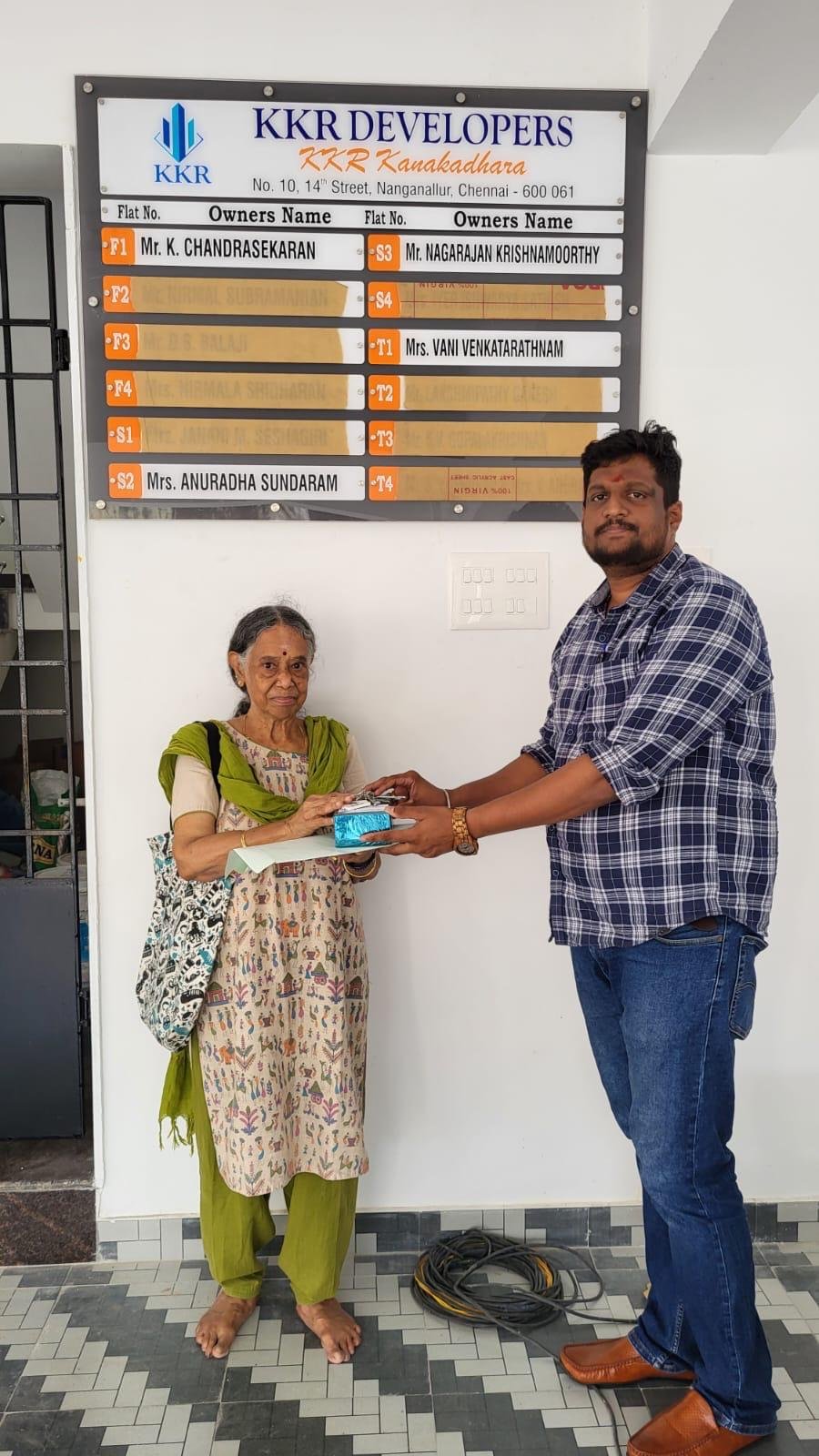 Happy customer handover 1