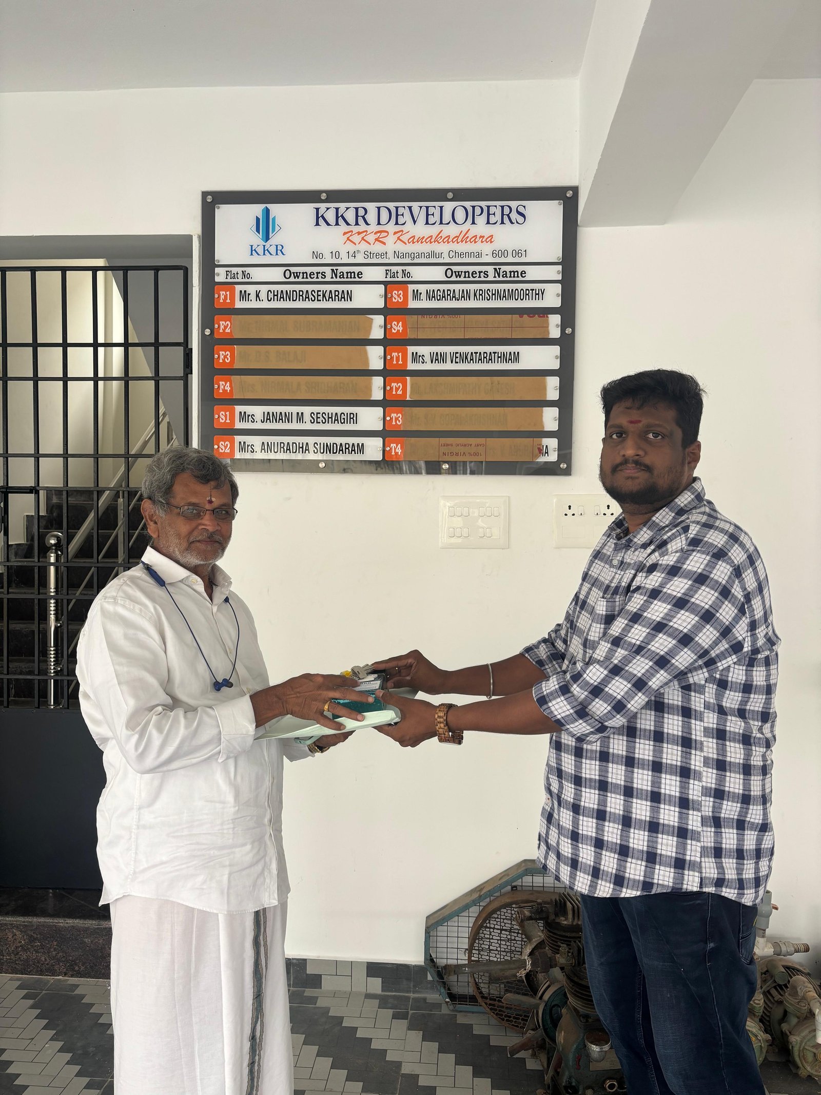 Happy customer handover 18